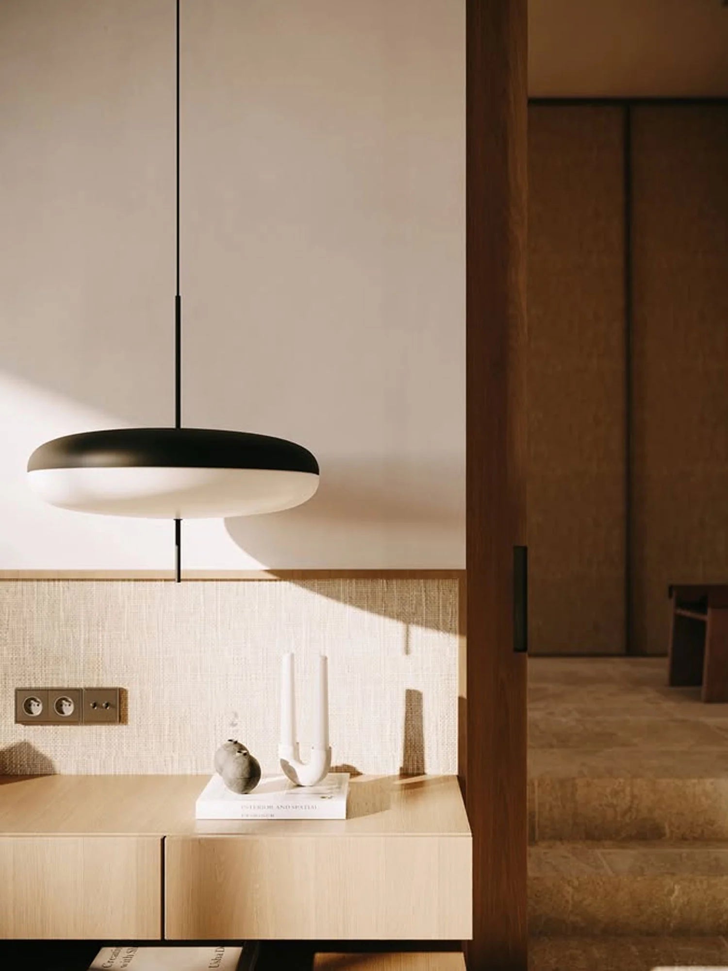 Suspension Disque Design Soucoupe Volante — Lustre Style Nordique Minimaliste | NAVETTE™