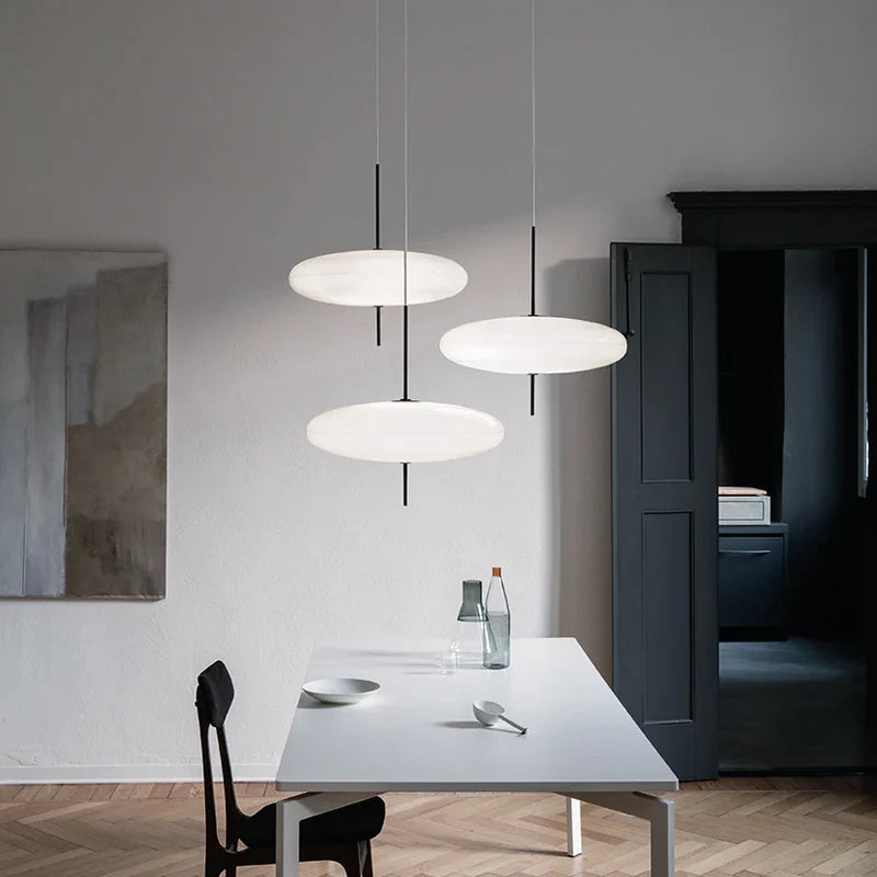 Suspension Disque Design Soucoupe Volante — Lustre Style Nordique Minimaliste | NAVETTE™