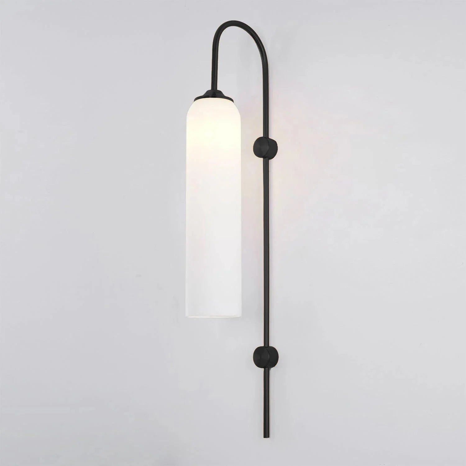 Applique Murale Tube en Verre Coloré — Lampe Chevet Style Nordique Moderne | FUSEAU™