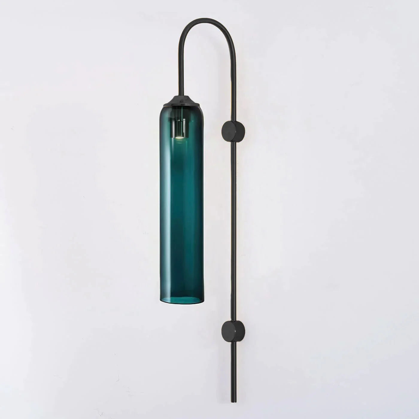 Applique Murale Tube en Verre Coloré — Lampe Chevet Style Nordique Moderne | FUSEAU™