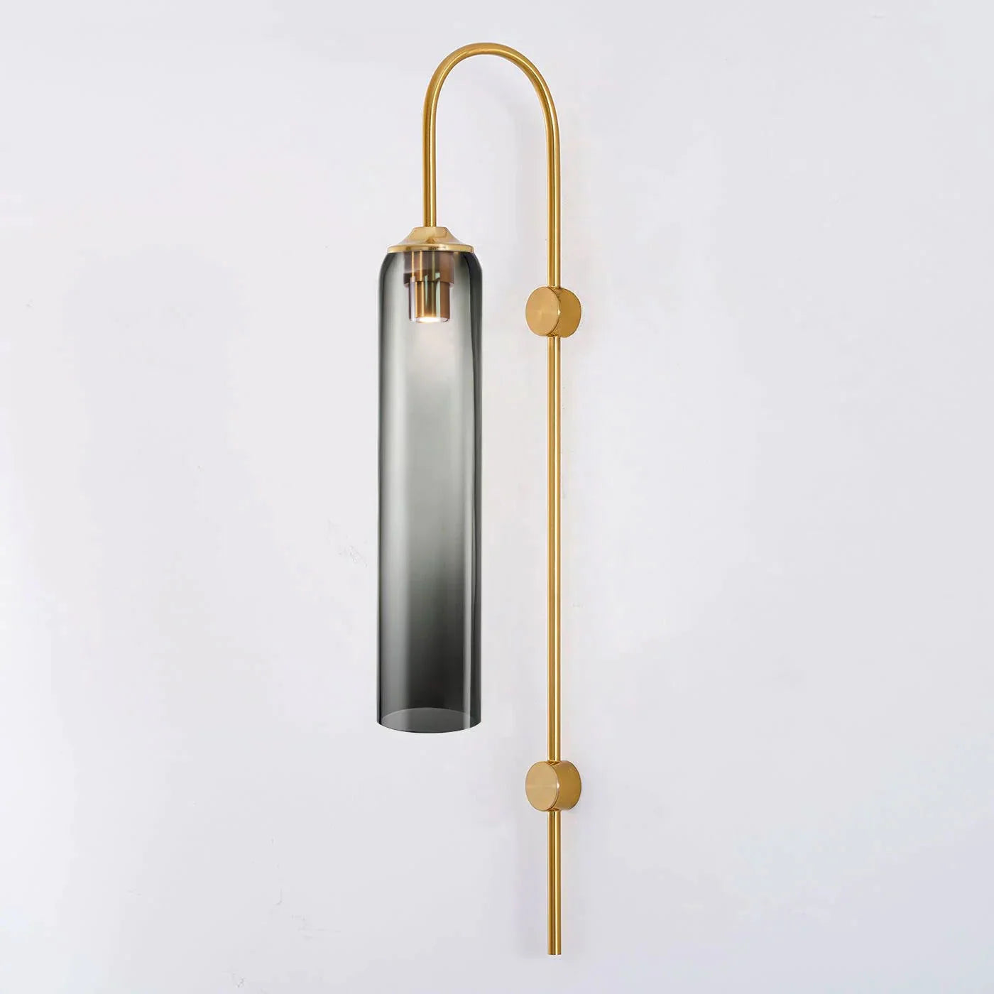 Applique Murale Tube en Verre Coloré — Lampe Chevet Style Nordique Moderne | FUSEAU™