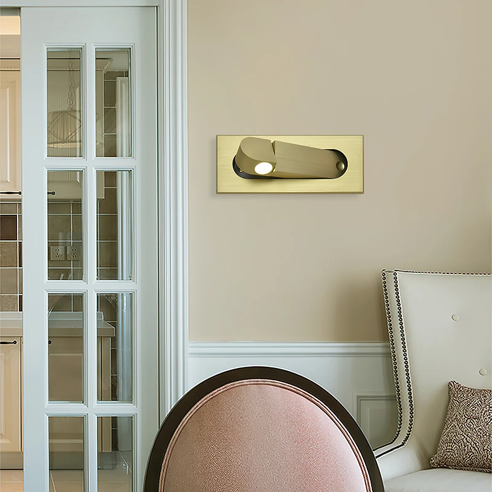 Liseuse Murale Encastrée LED Orientable | LUCARNE™