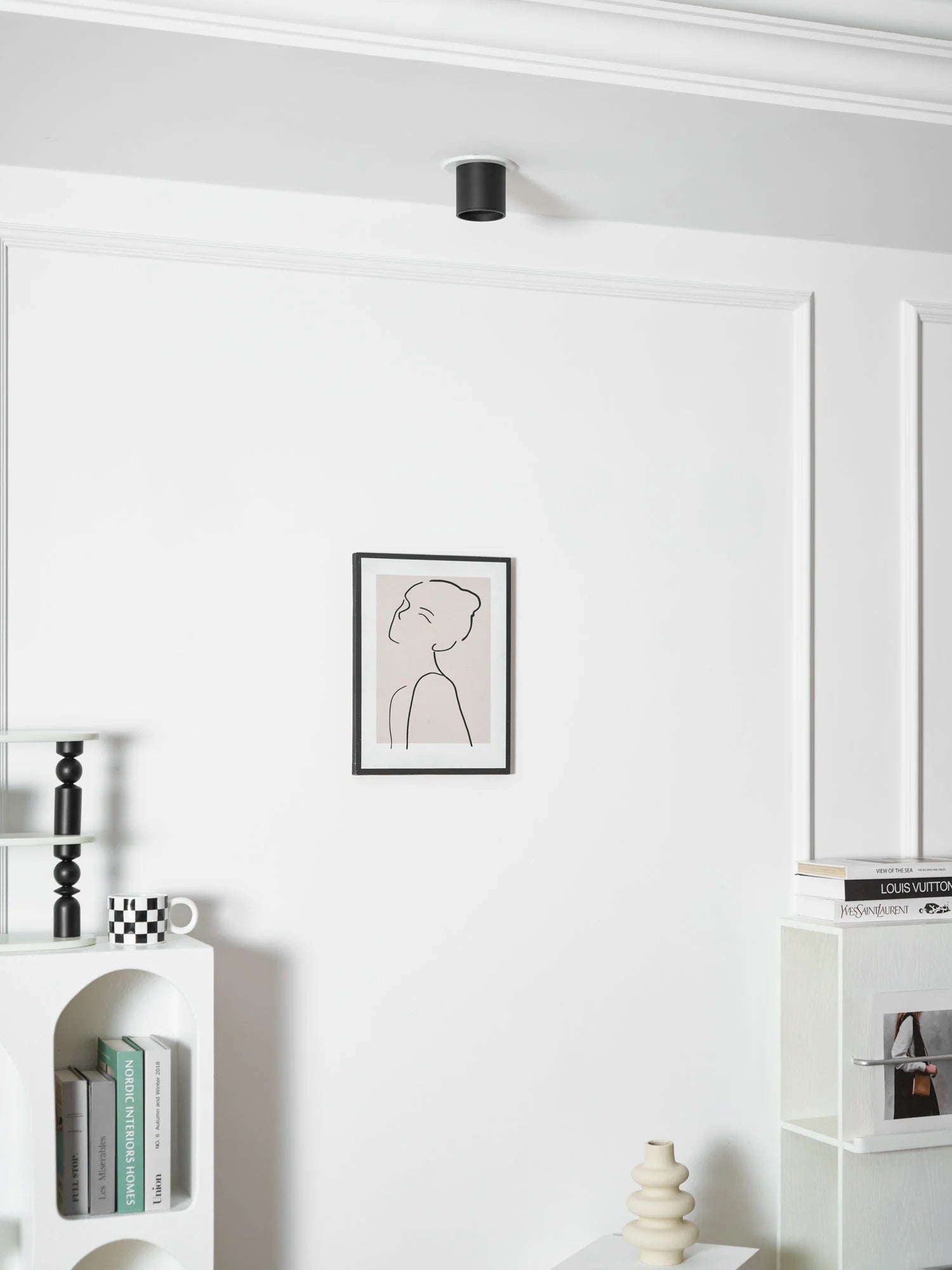 Spot Encastré Cylindrique GU10 Solaire — Downlight Design Minimaliste | ŒIL™