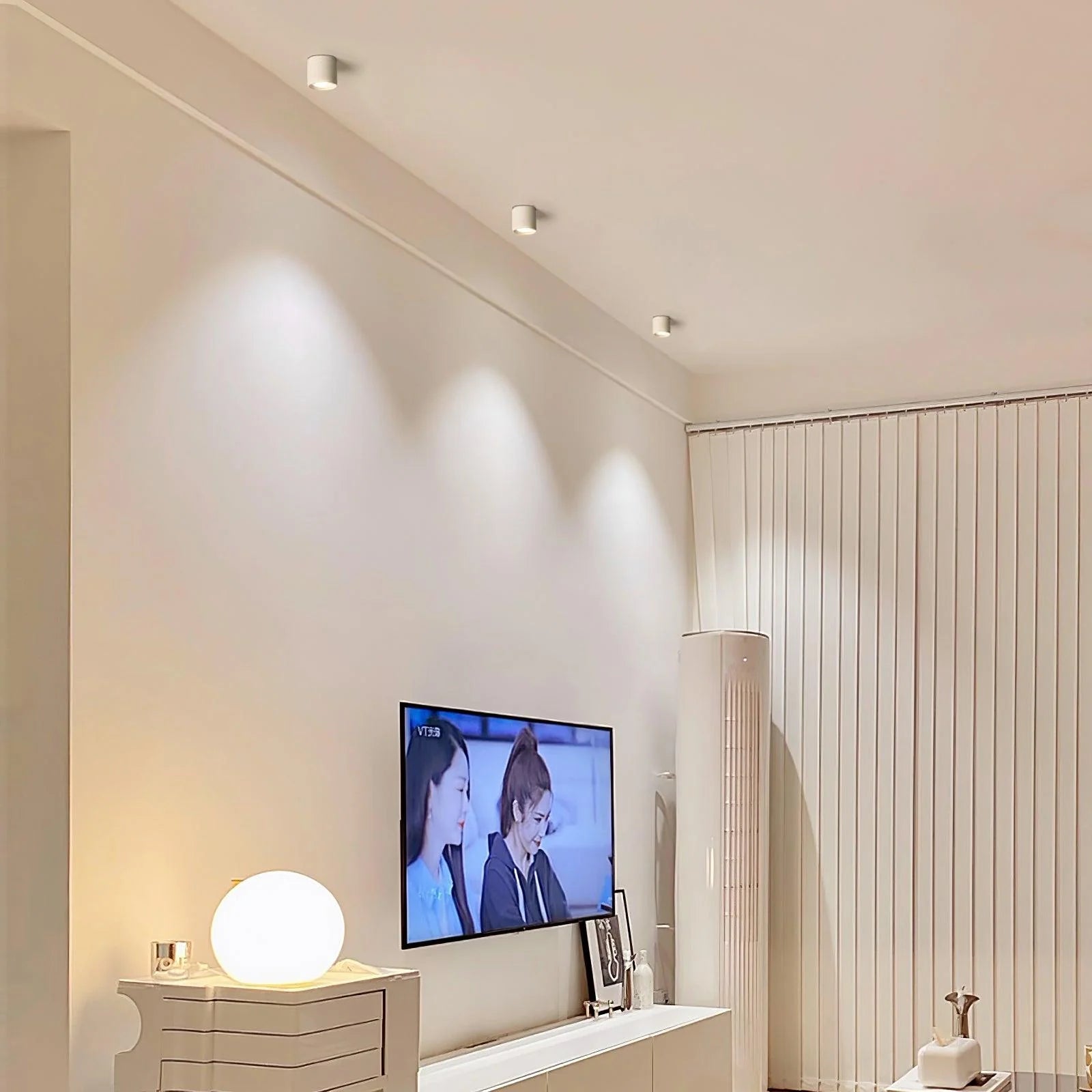 Spot Encastré Cylindrique GU10 Solaire — Downlight Design Minimaliste | ŒIL™
