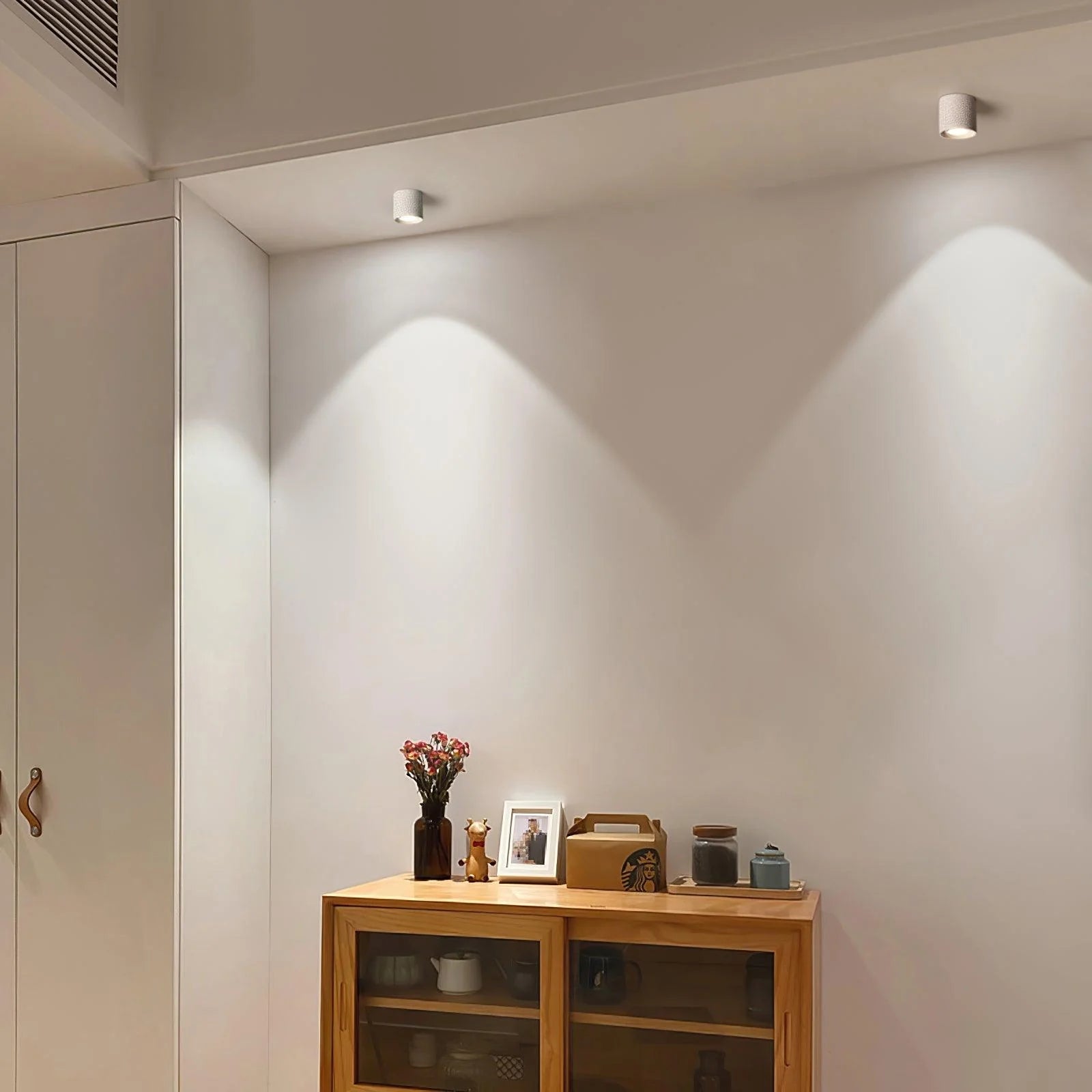 Spot Encastré Cylindrique GU10 Solaire — Downlight Design Minimaliste | ŒIL™