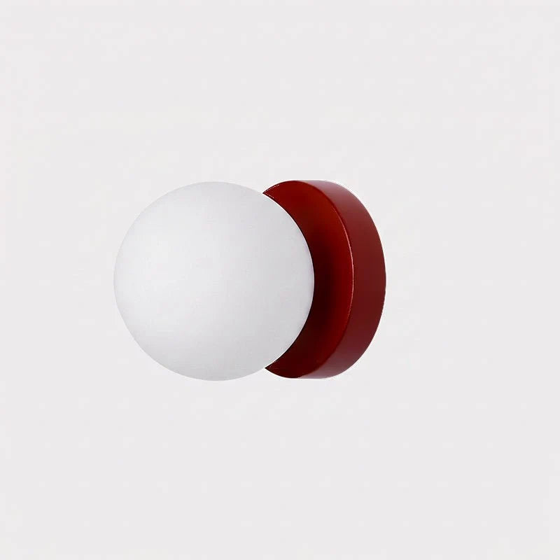 Applique Murale Globe en Verre Macaron — Lampe Murale Style Moderne Coloré | DRAGÉE™