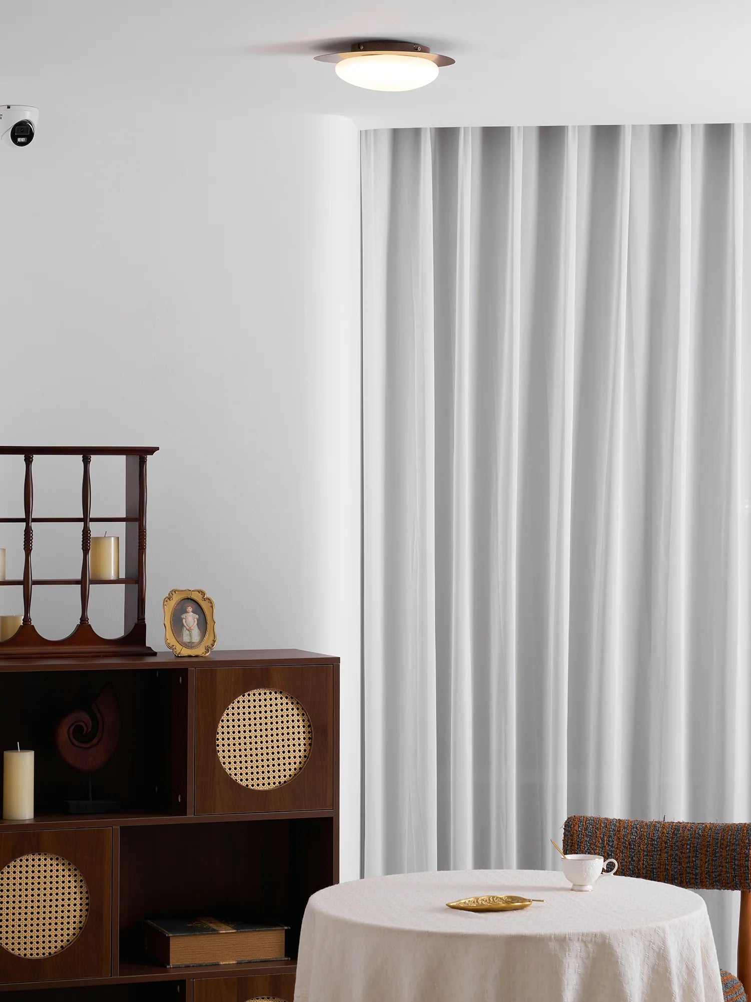 Plafonnier Design Galet Bois Asymétrique pour Chambre & Salle à Manger | CAILLOU™
