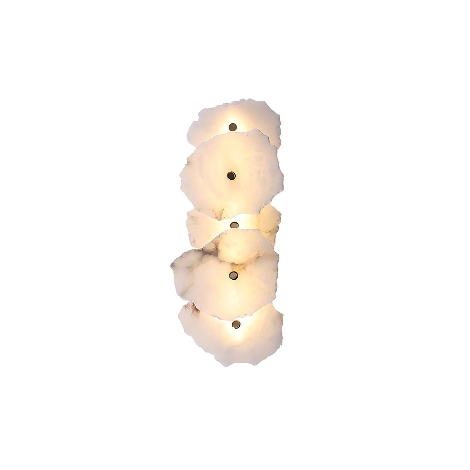 Applique Murale en Marbre Naturel Façon Galets — Lampe Murale Style Nordique | ROCAILLE™
