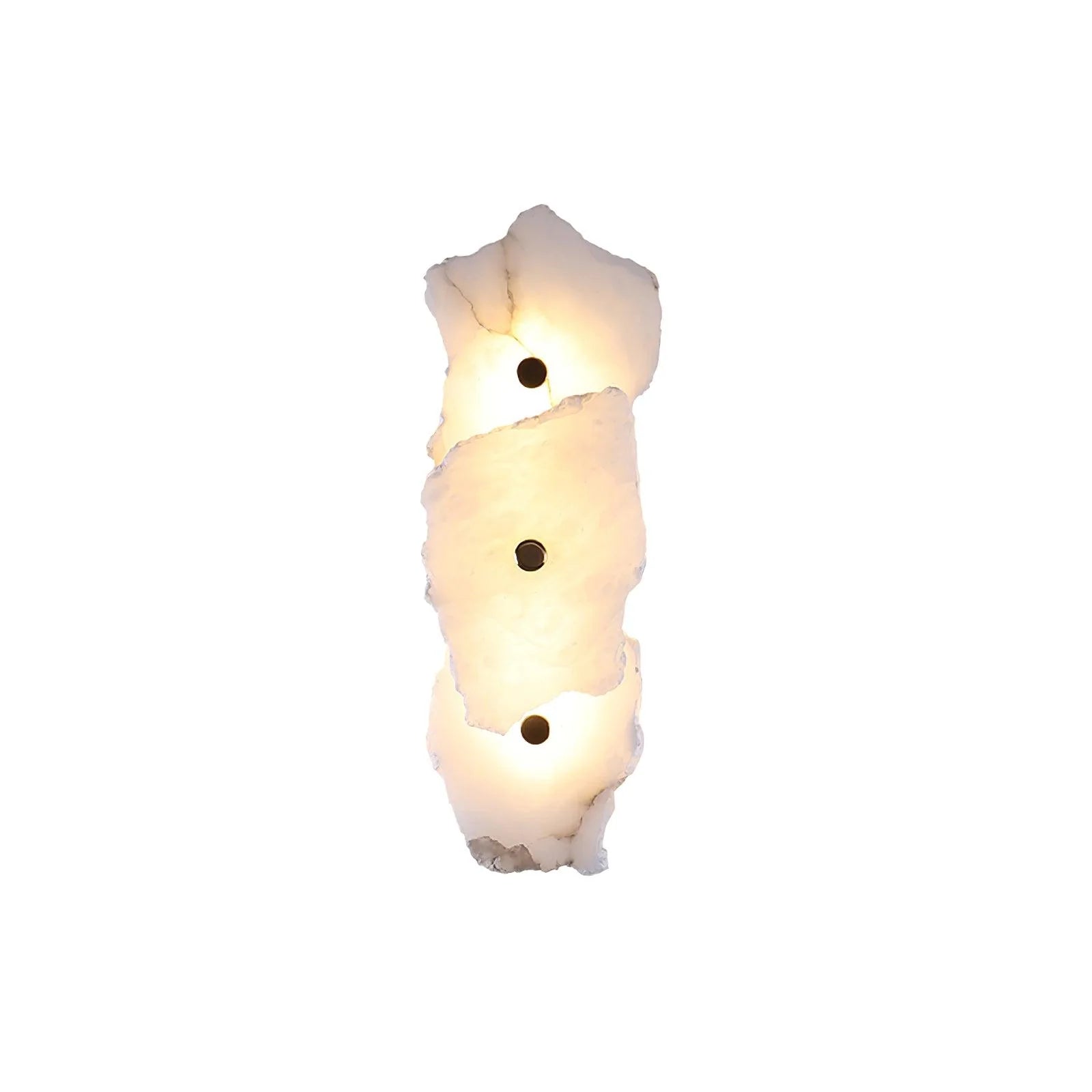 Applique Murale en Marbre Naturel Façon Galets — Lampe Murale Style Nordique | ROCAILLE™