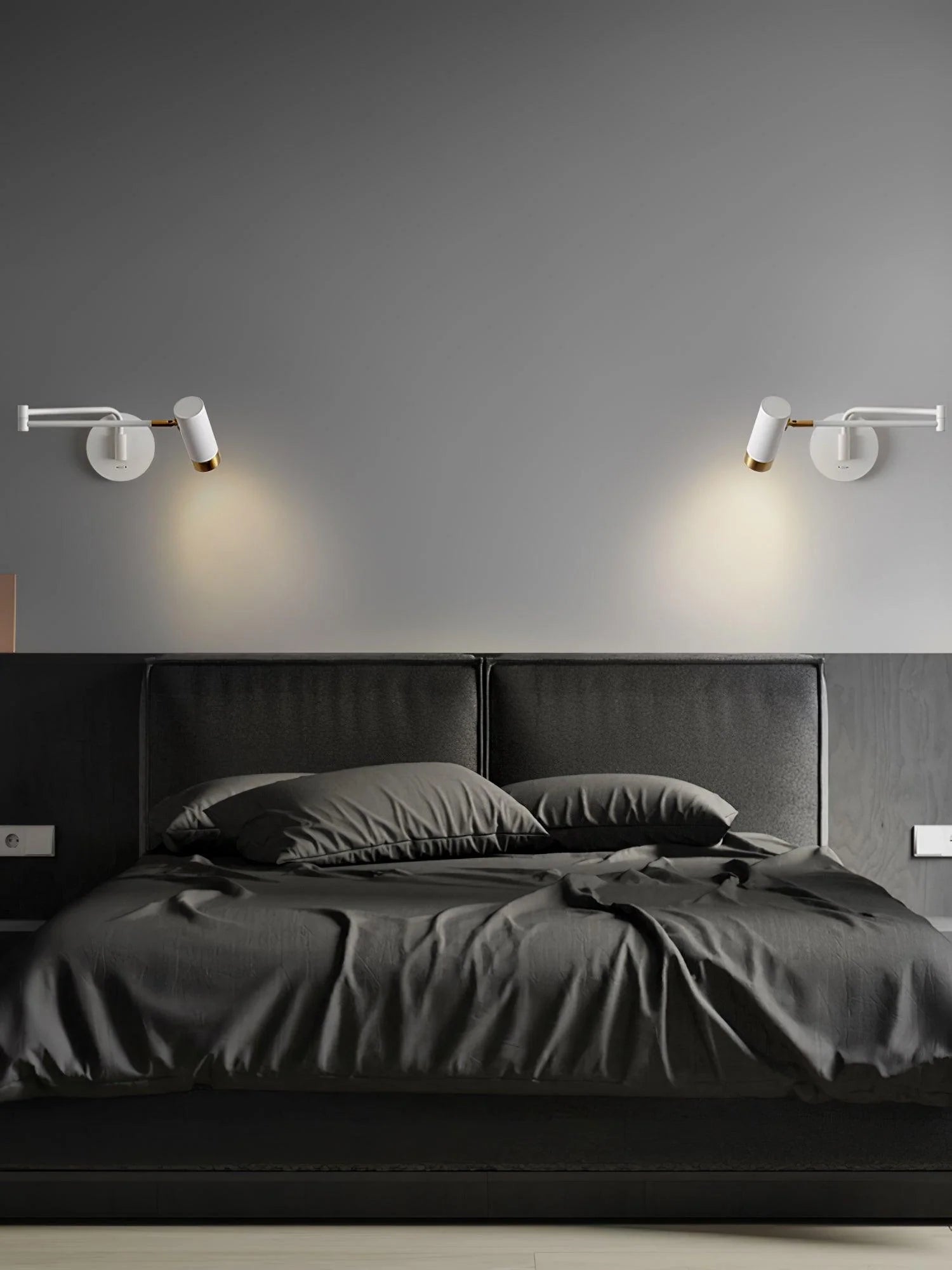 Applique Murale à Bras Télescopique Pliable — Lampe Chevet Style Nordique Articulée | BALANCIER™
