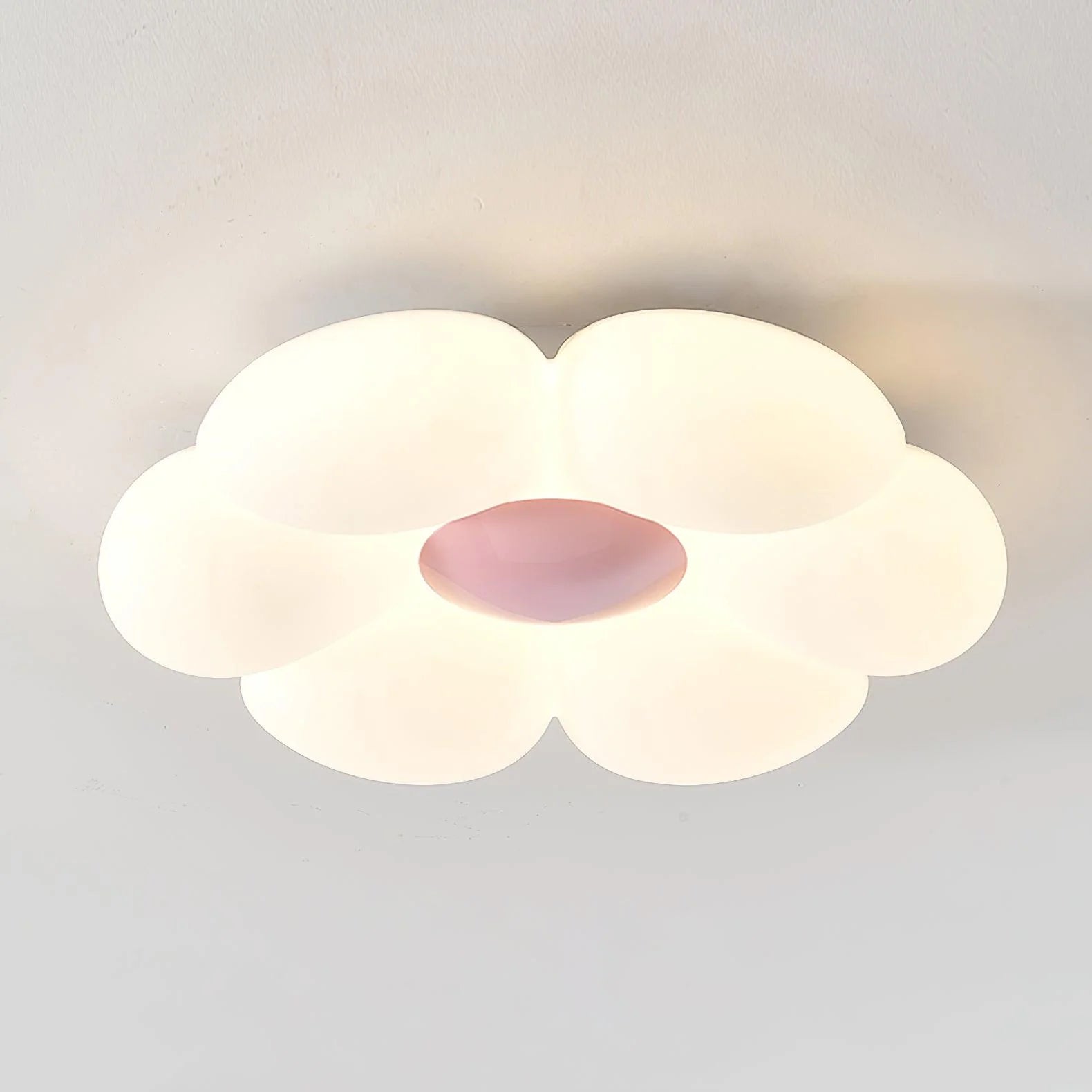 Plafonnier Fleur Enfant Romantique — Lampe Chambre Princesse Style Rond | PIVOINE™