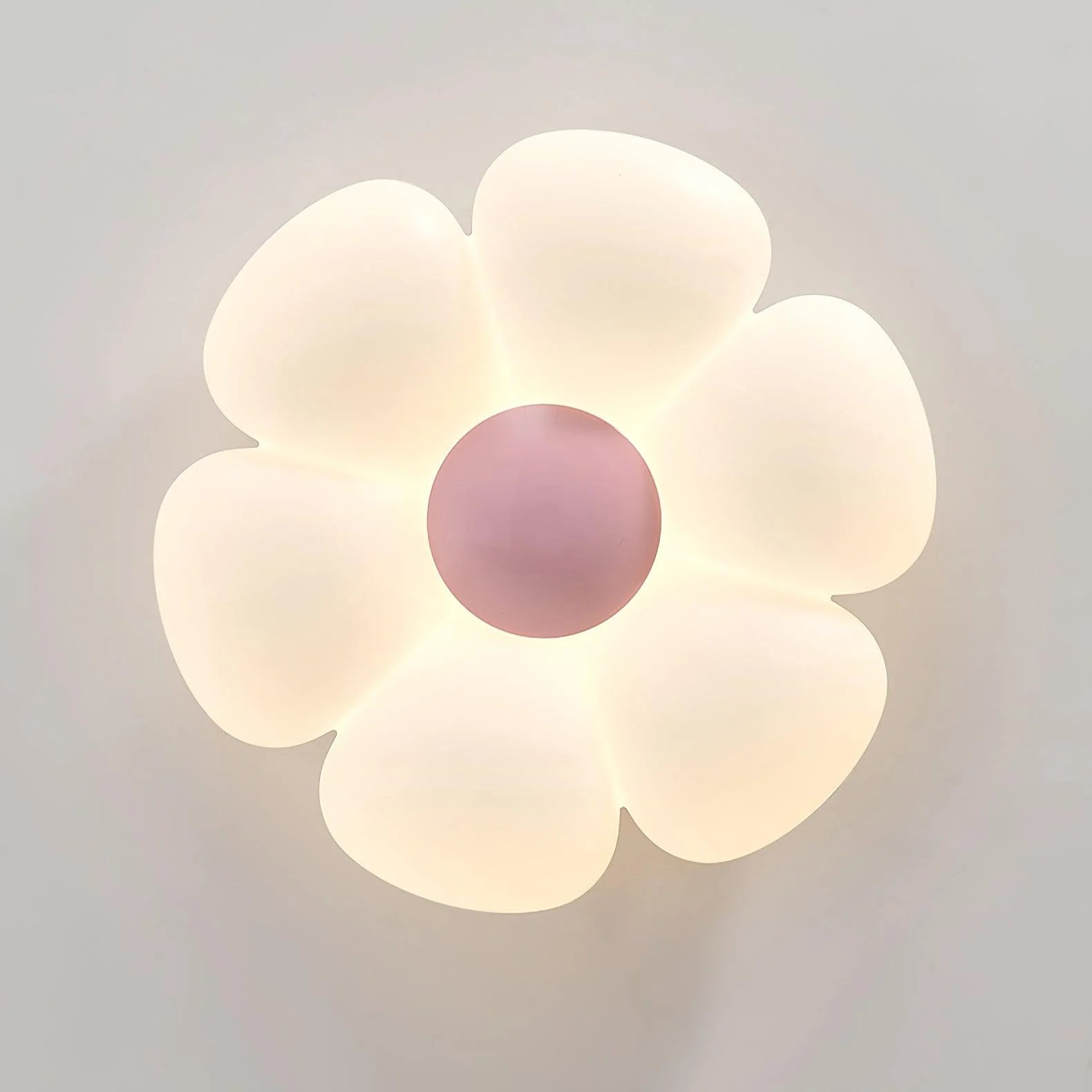 Plafonnier Fleur Enfant Romantique — Lampe Chambre Princesse Style Rond | PIVOINE™