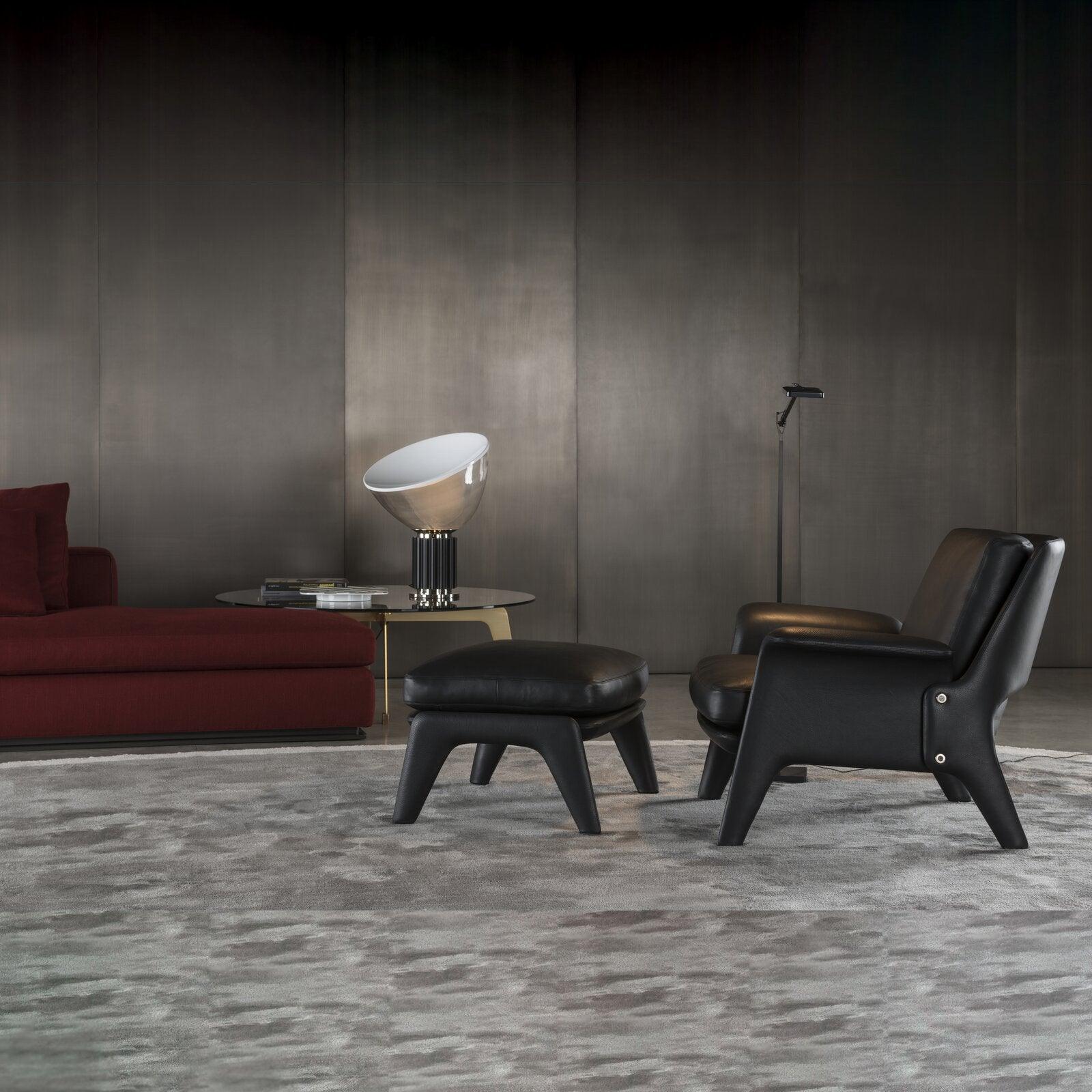 Lampe de Table Dôme en Verre Italien — Grande Lampe Style Moderne | OMBELLE™