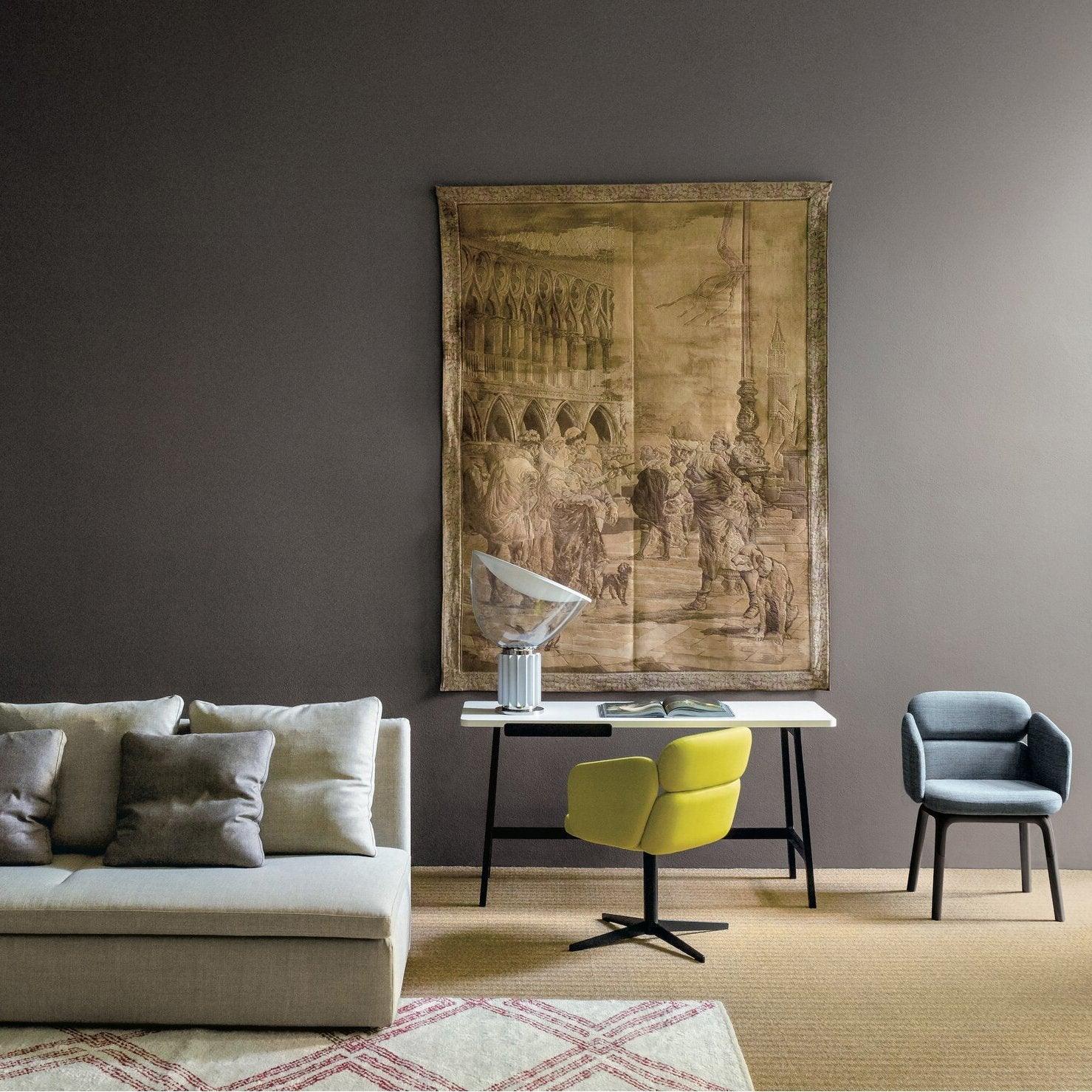 Lampe de Table Dôme en Verre Italien — Grande Lampe Style Moderne | OMBELLE™