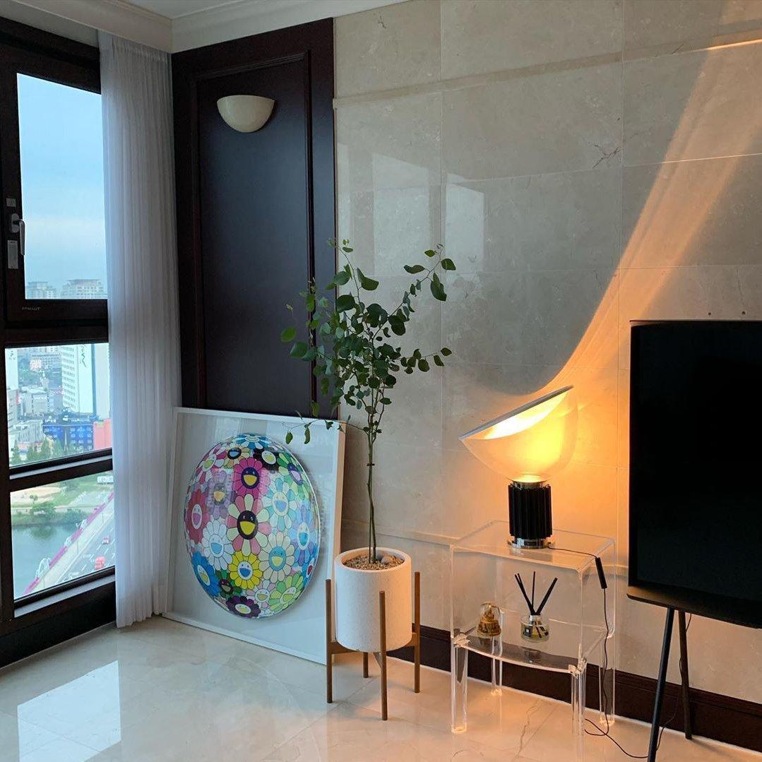 Lampe de Table Dôme en Verre Italien — Grande Lampe Style Moderne | OMBELLE™