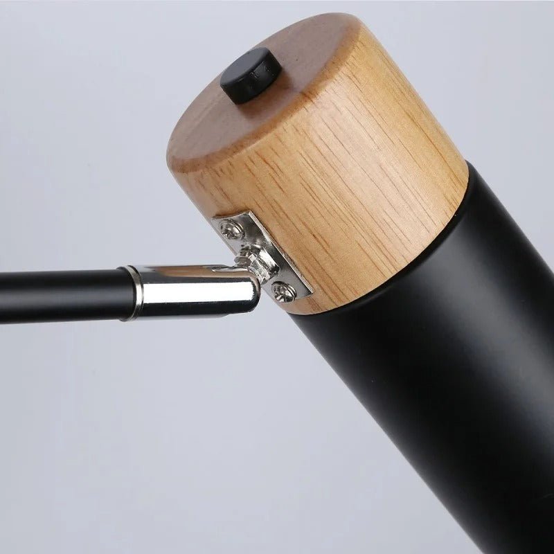 Applique Murale Articulée en Bois et Métal — Bras Orientable 360° pour Lecture | Arko™ - Lampes Design