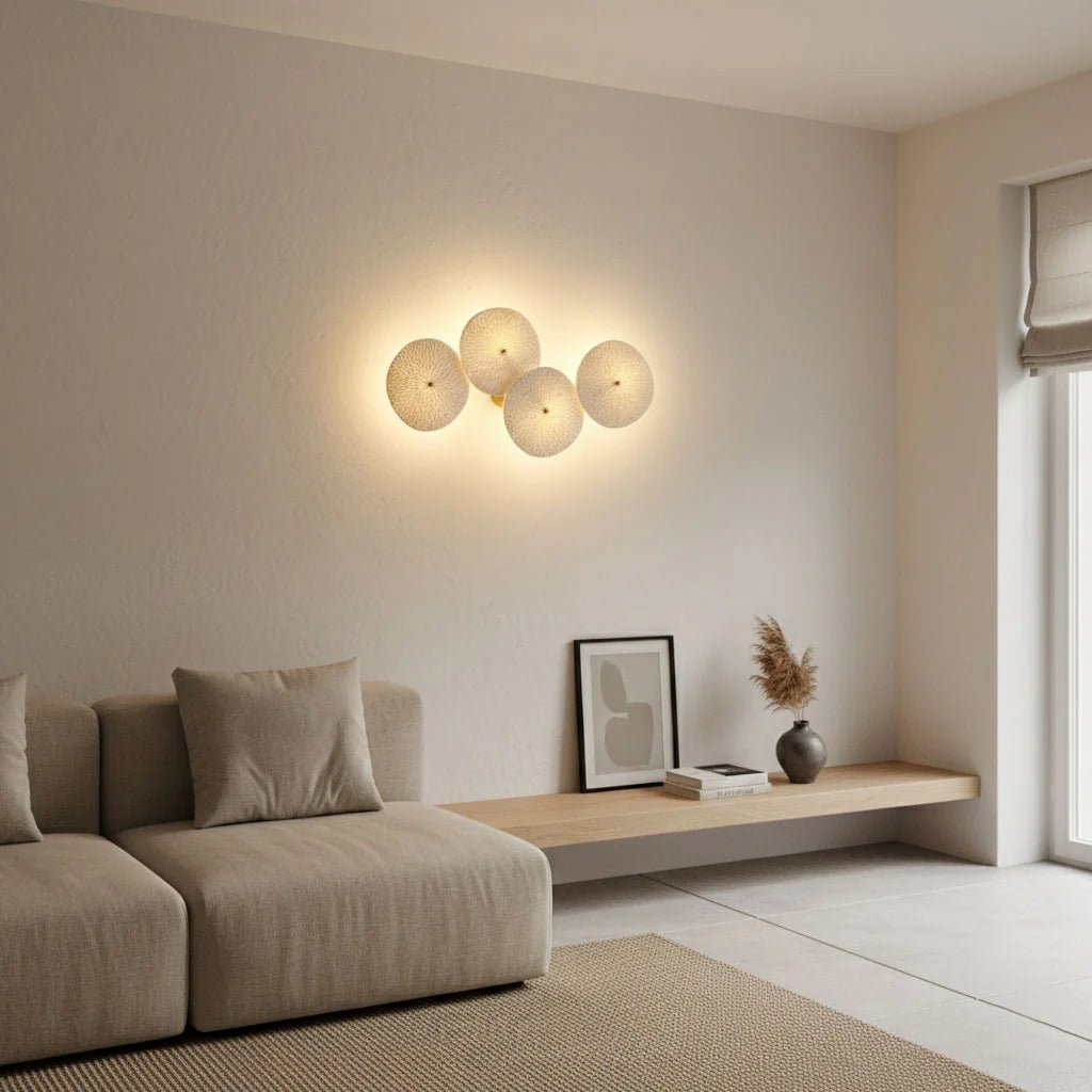 Applique Murale Céramique Feuille de Lotus | NYMPHÉA™ - Lampes Design