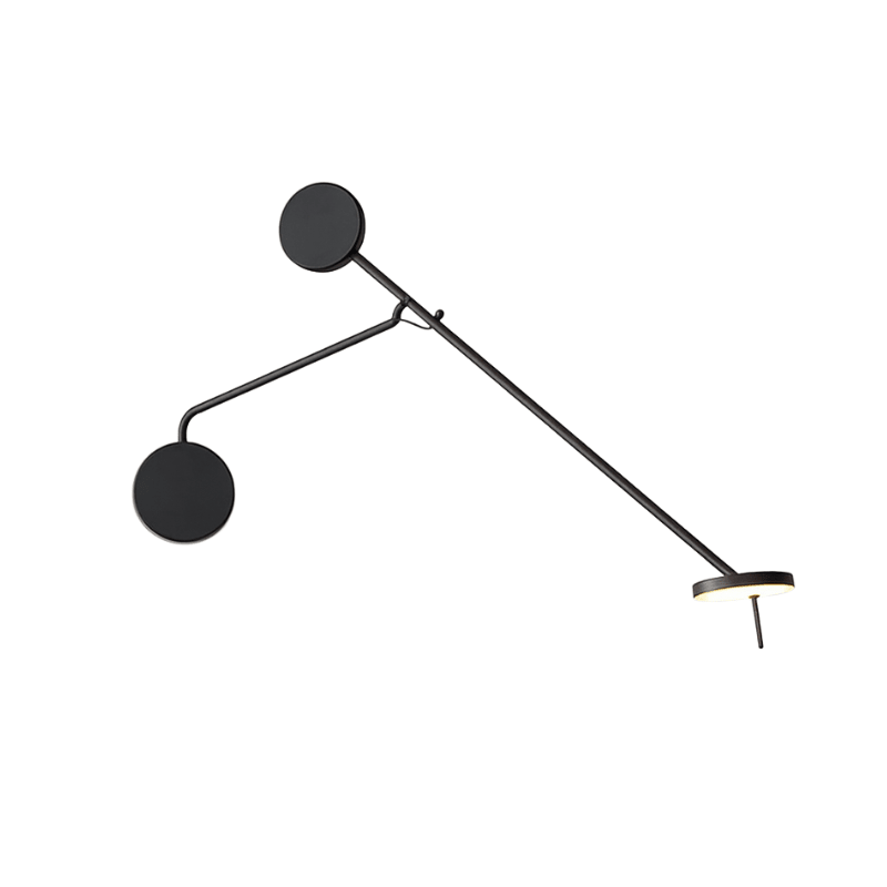 Applique murale design métal noir chaud | LUST - Lampes Design