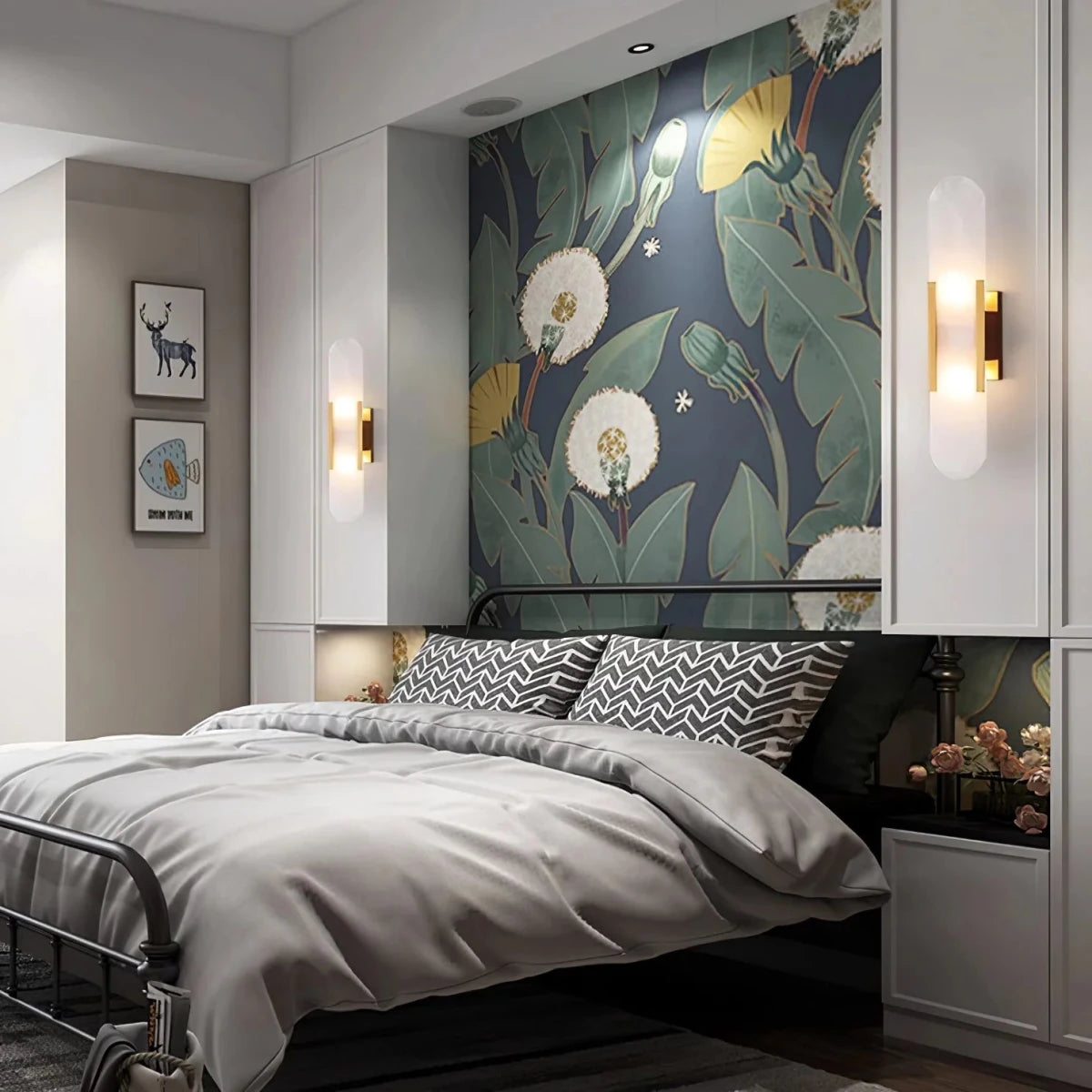 Applique Murale Design Pierre Naturelle Nordique pour Chambre & Salon | ALBÂTRE™ - Lampes Design