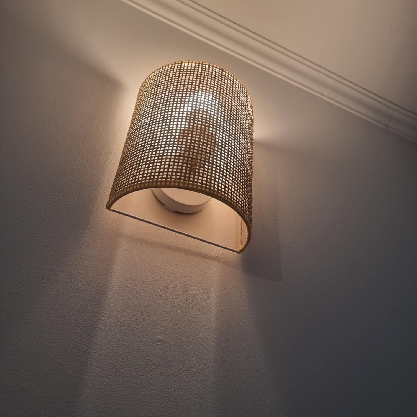 Applique Murale en Bambou Tressé Design Naturel & Zen | BAMB - Lampes Design