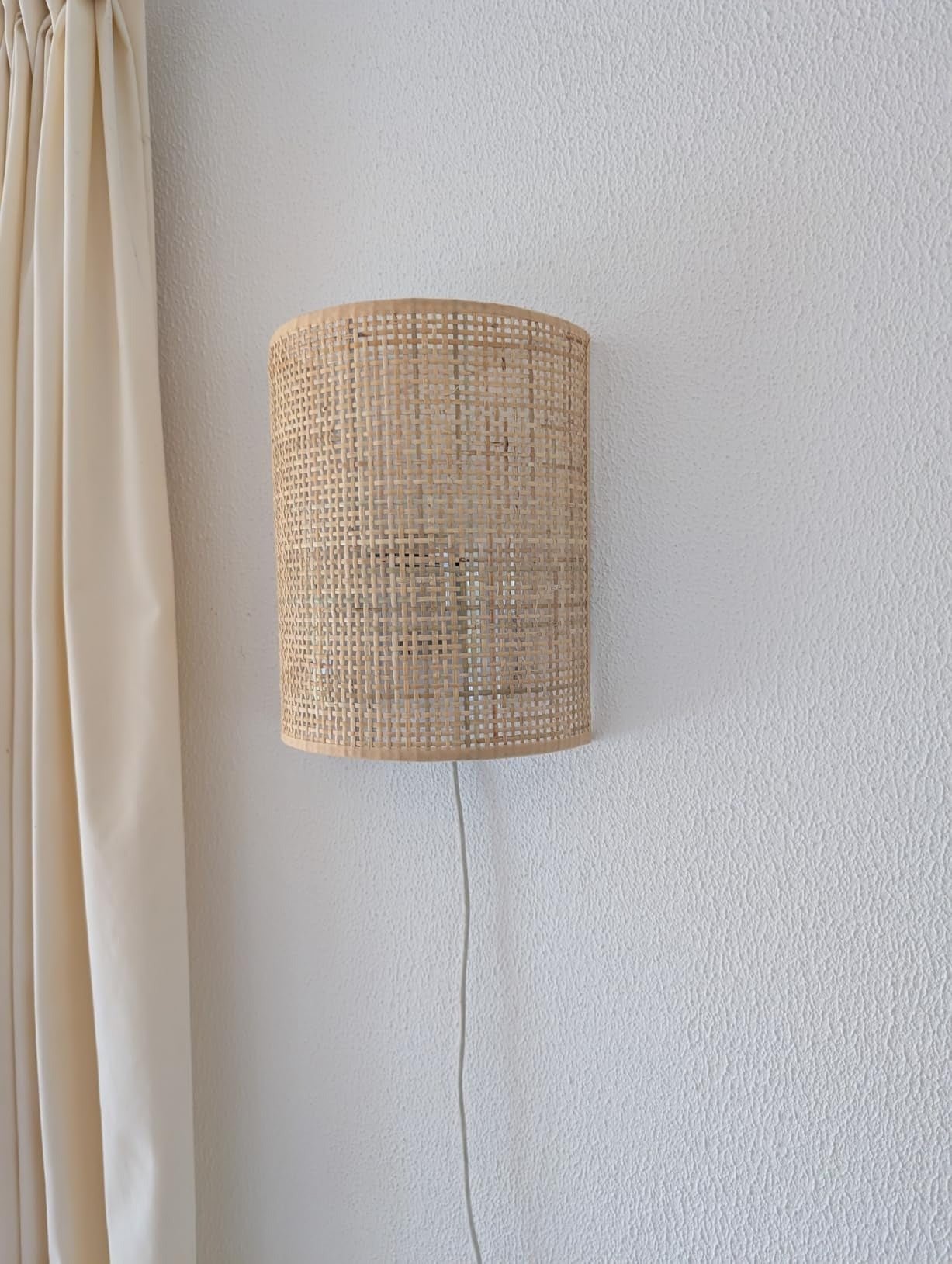 Applique Murale en Bambou Tressé Design Naturel & Zen | BAMB - Lampes Design