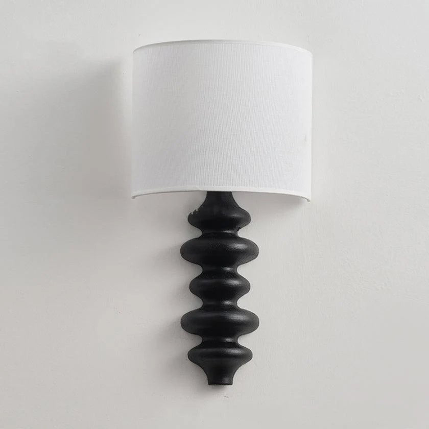 Applique Murale en Bois Massif Spiralé — Lampe Style Américain Rétro | TOURBILLON™ - Lampes Design