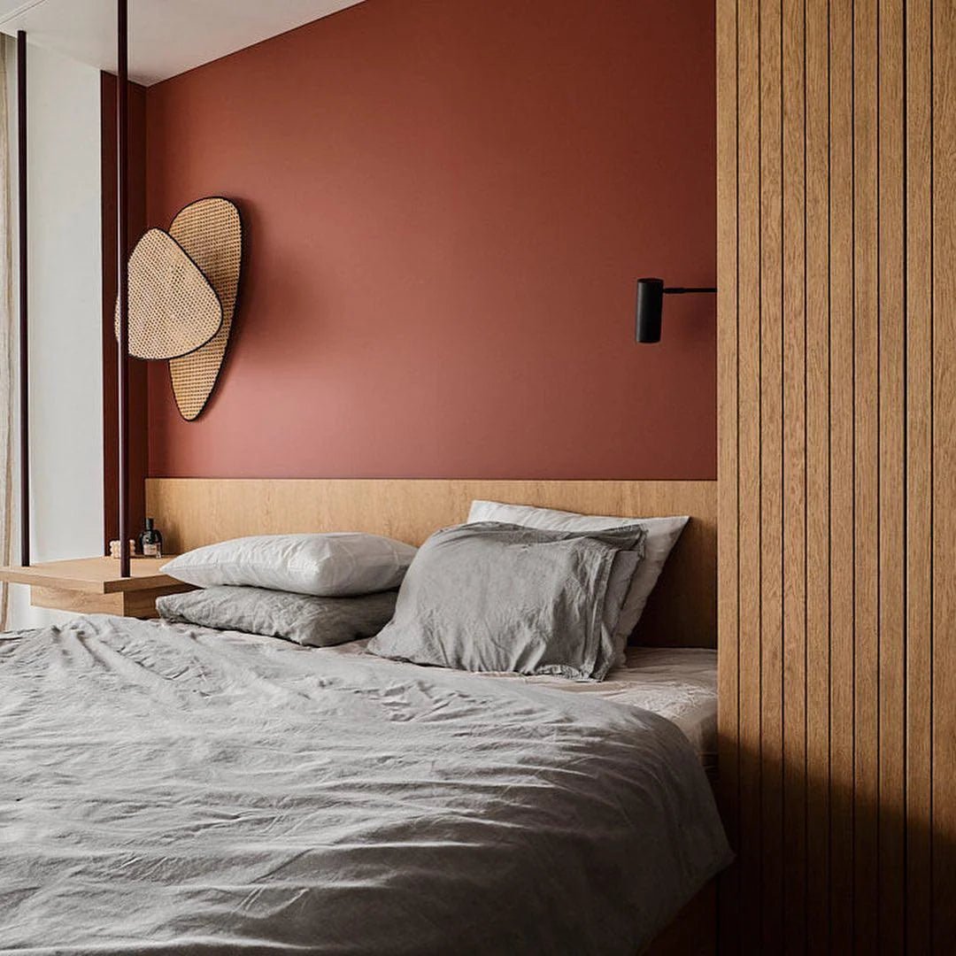 Applique Murale en Rotin Tressé — Lampe Écran Feuille Style Artisanal | TRESSÉ™ - Lampes Design