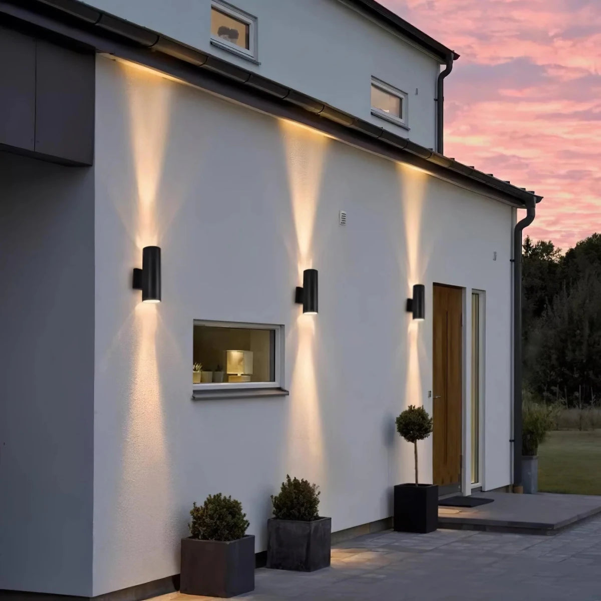 Applique Murale Extérieure Étanche IP65 — Lampe Jardin & Porche en Aluminium | AVERSE™ - Lampes Design