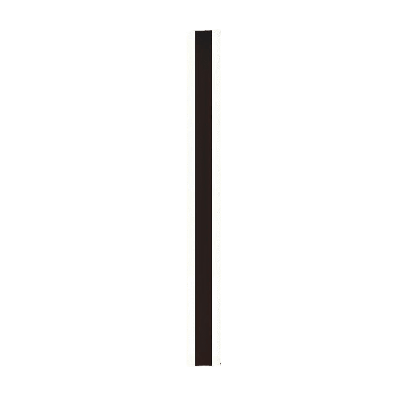 Applique Murale Extérieure LED Longue Étanche Design Noir | LEDA - Lampes Design