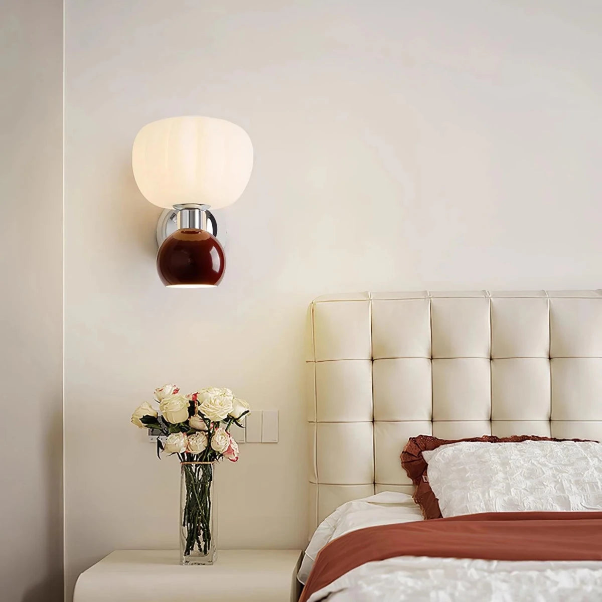 Applique Murale Forme Citrouille en Résine — Lampe Chevet Style Moderne Ludique | CITROUILLE™ - Lampes Design