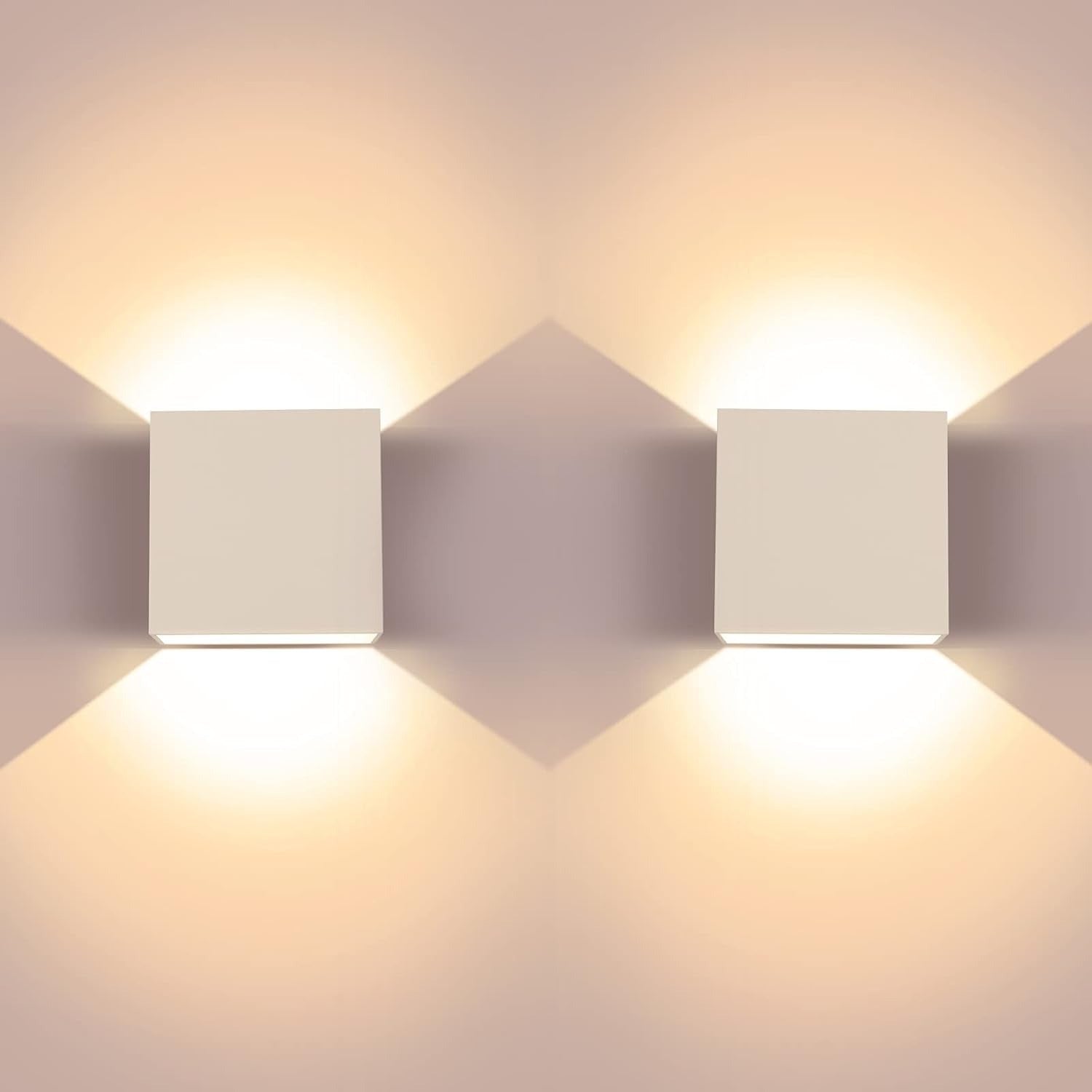 Applique Murale LED Design Cube Intérieur & Extérieur IP65 | Kubik - Lampes Design