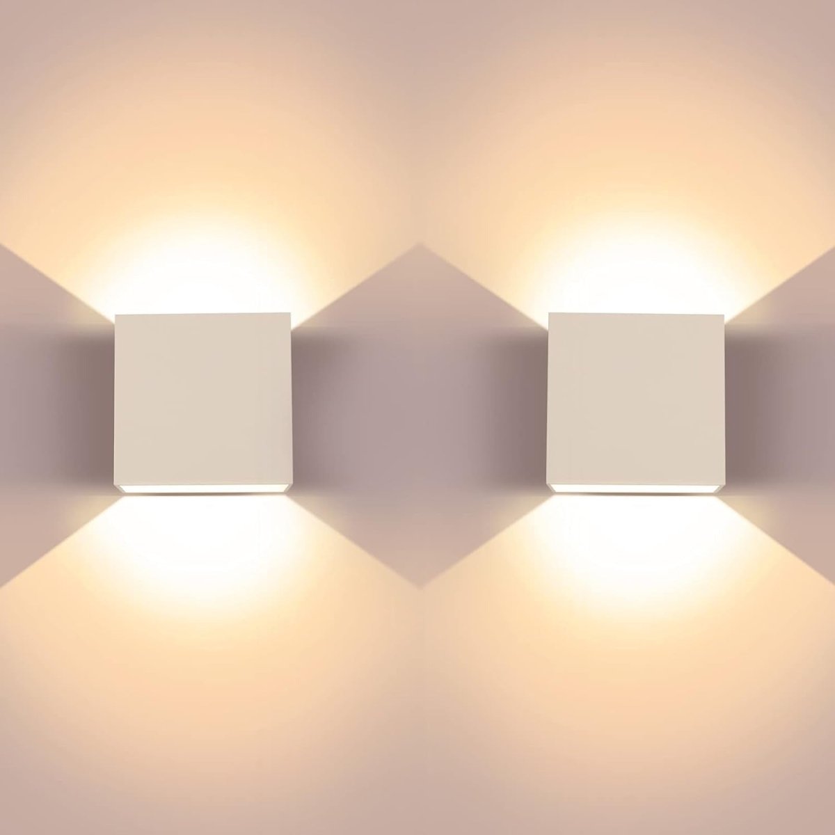 Applique Murale LED Design Cube IP65 Intérieur & Extérieur | Kubik™ - Lampes Design