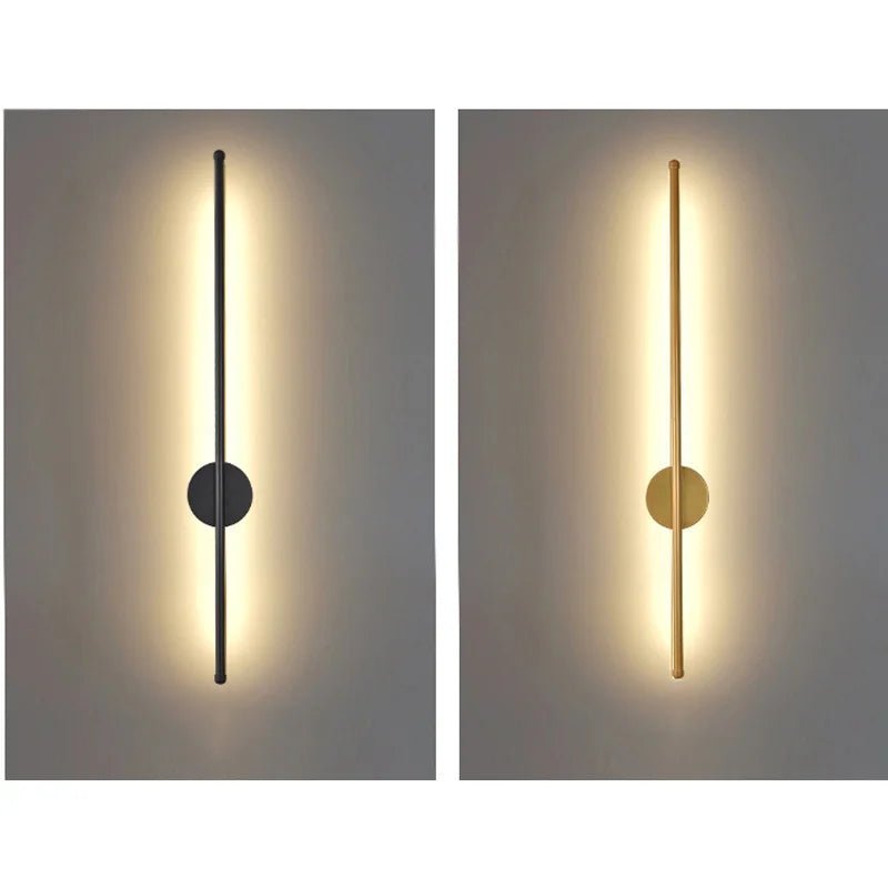 Applique Murale LED Design en Barre Fine Minimaliste pour Salon ou Chambre | Linea™ - Lampes Design