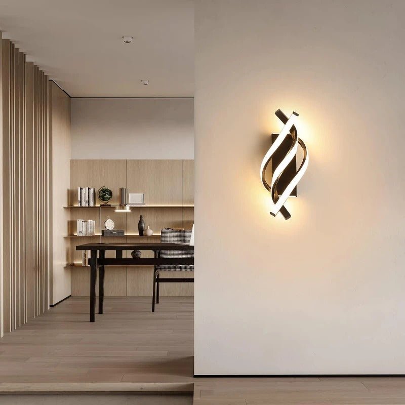 Applique Murale LED Design Spirale — Tricolore Réglable 24W | SPIRA™ - Lampes Design