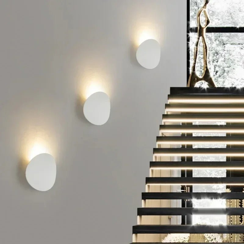 Applique Murale LED Extérieure Étanche Design Galet — Aluminium et Verre | GALET™ - Lampes Design
