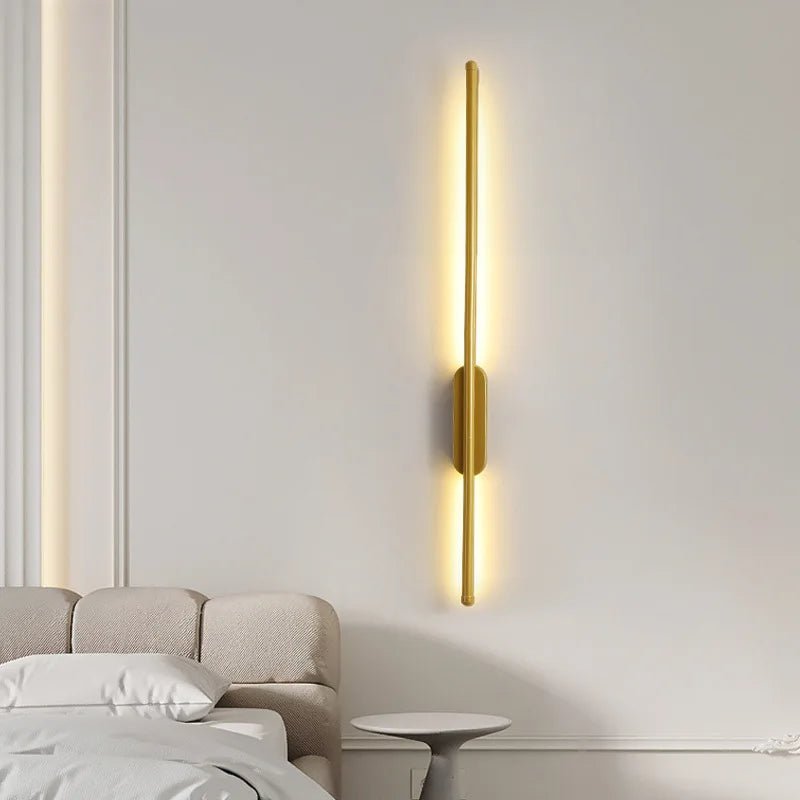 Applique Murale LED Minimaliste Linéaire Design Moderne pour Salon ou Couloir | LUSIA™ - Lampes Design