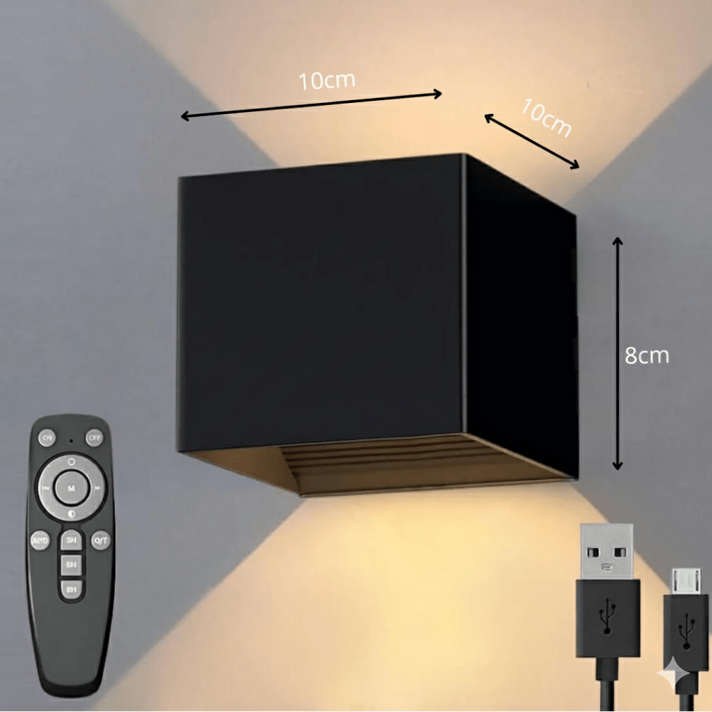 Applique murale LED sans fil magnétique | Luzy - Lampes Design
