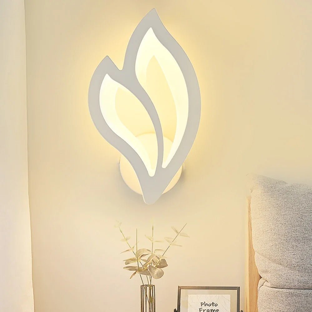 Applique Murale LED Tactile — Luminaire Moderne Acrylique Blanc | OPAL™ - Lampes Design