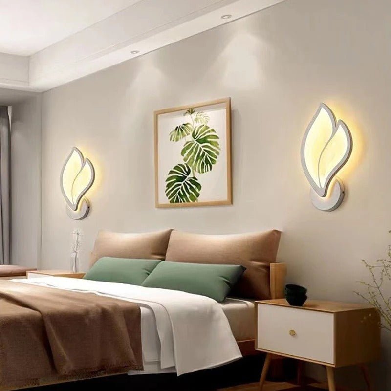 Applique Murale LED Tactile — Luminaire Moderne Acrylique Blanc | OPAL™ - Lampes Design