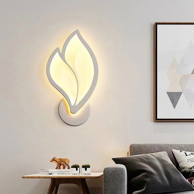 Applique Murale LED Tactile — Luminaire Moderne Acrylique Blanc | OPAL™ - Lampes Design