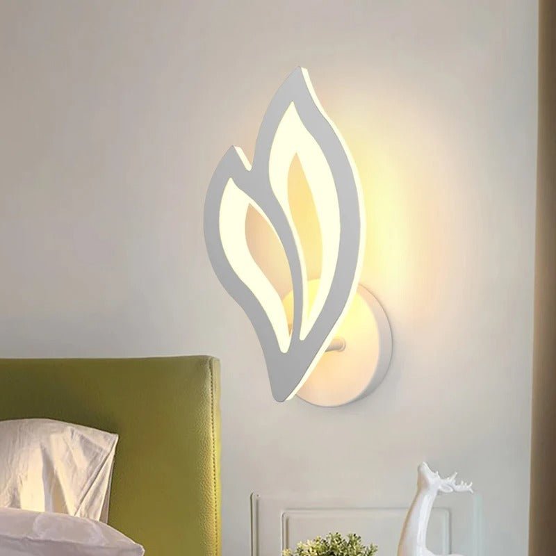 Applique Murale LED Tactile — Luminaire Moderne Acrylique Blanc | OPAL™ - Lampes Design