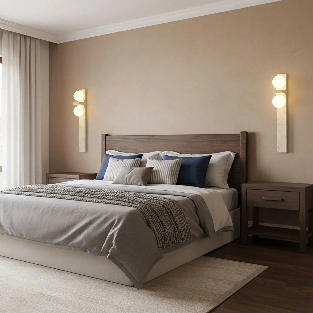 Applique Murale Pierre Naturelle Longue — Lampe Style Wabi-Sabi Rétro | STALACTITE™ - Lampes Design
