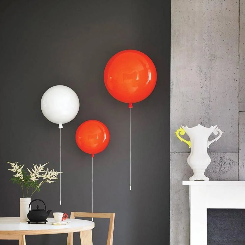 Applique Murale Ronde Colorée — Lampe Chevet Style Moderne Ludique | BALLON™ - Lampes Design