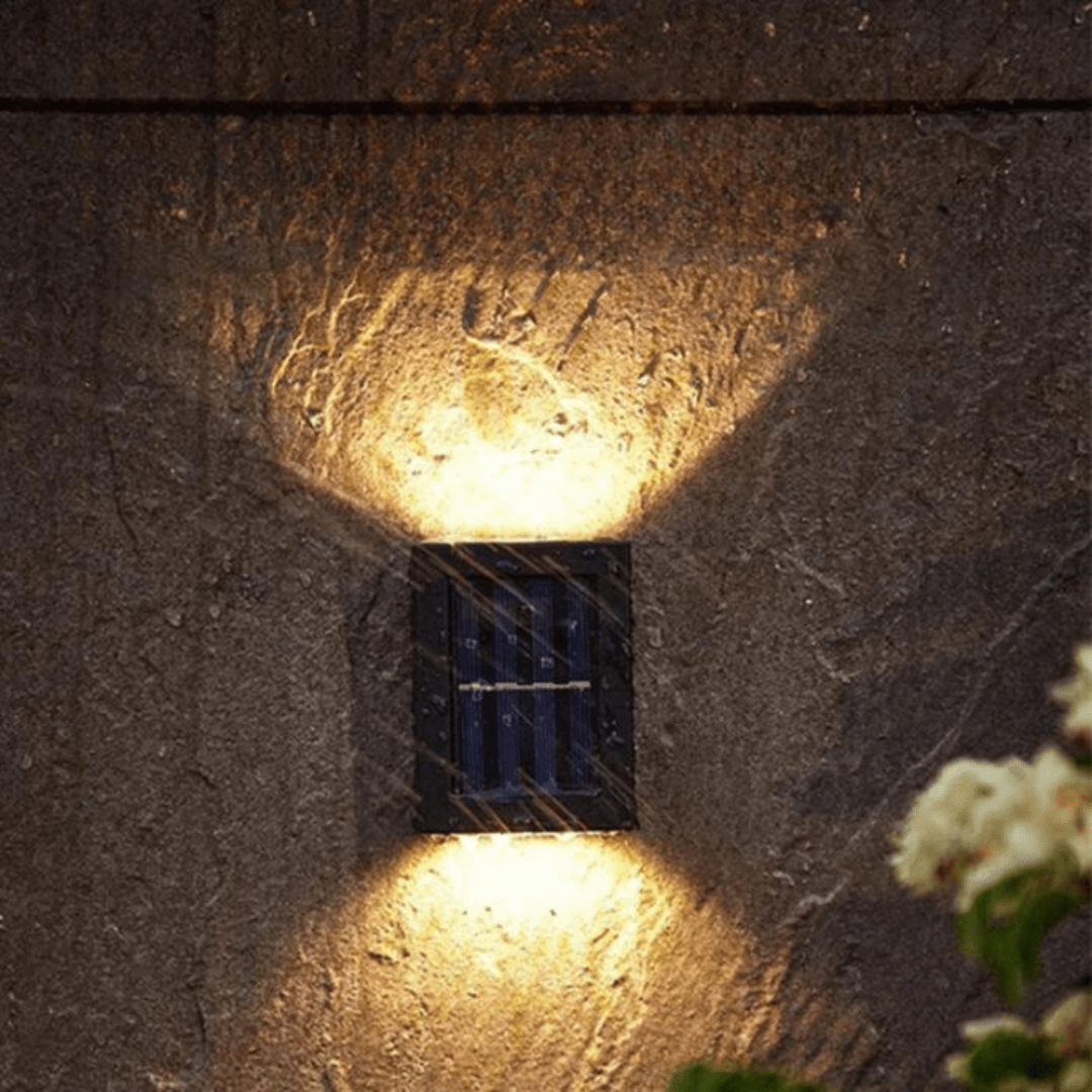 Applique Murale Solaire Design Haut et Bas Étanche | Lizzy - Lampes Design