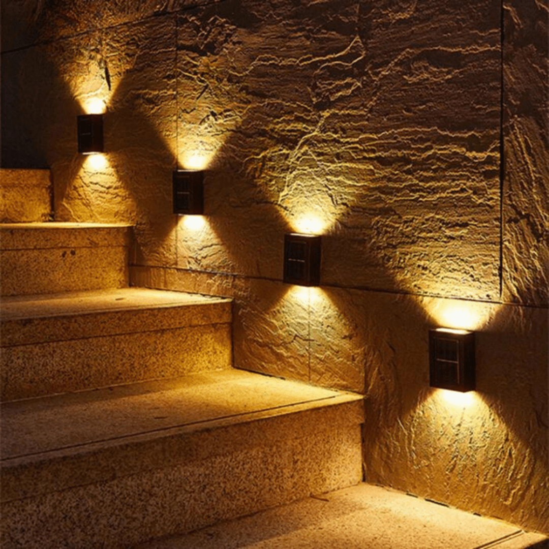 Applique Murale Solaire Design Haut et Bas Étanche | Lizzy - Lampes Design