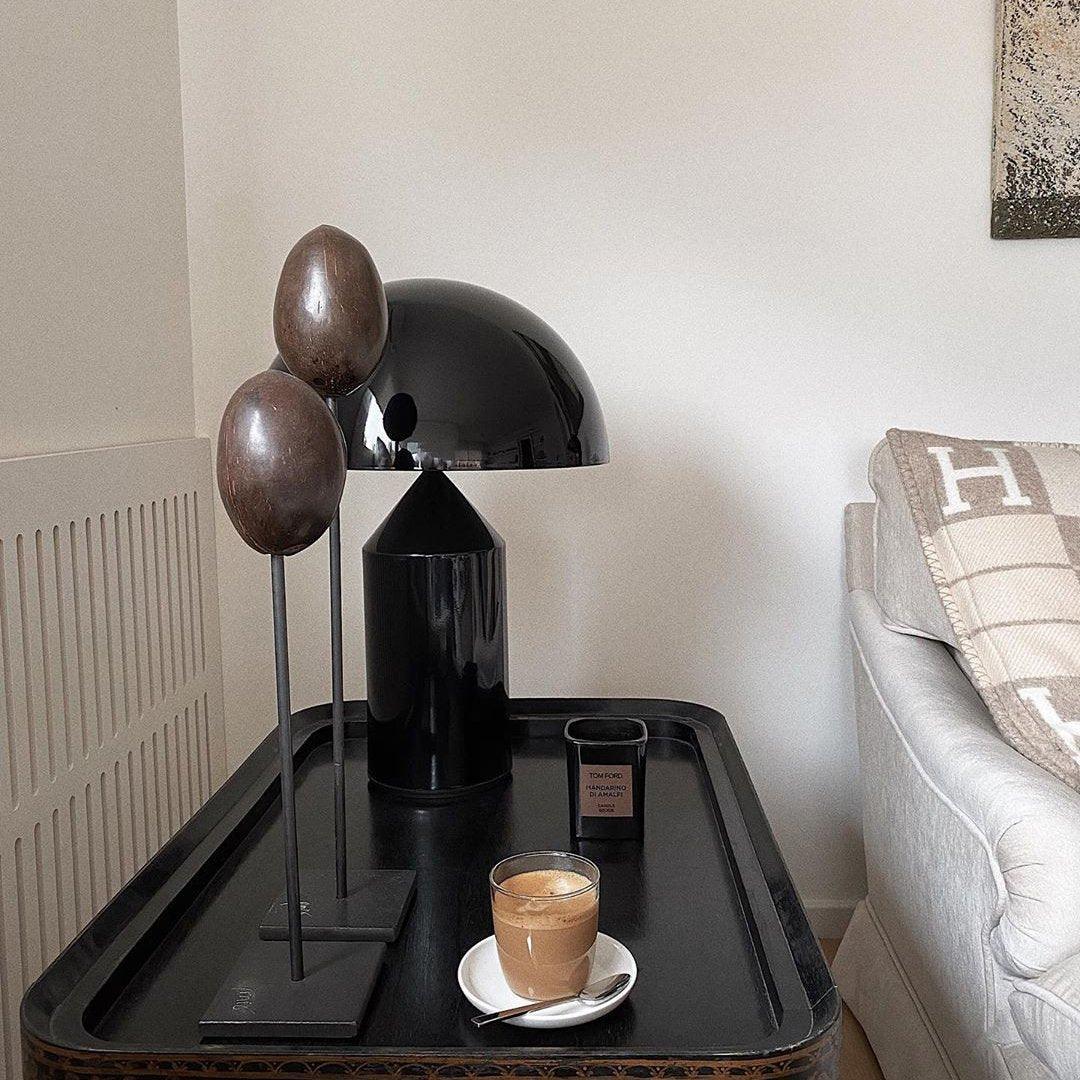 Lampe de Chevet Forme Champignon Métal | AMANITE™