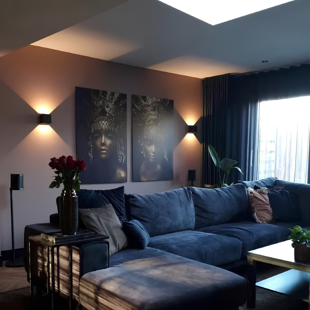 applique murale sans fil Luzy avec fixation magnétique et lumière LED pratique