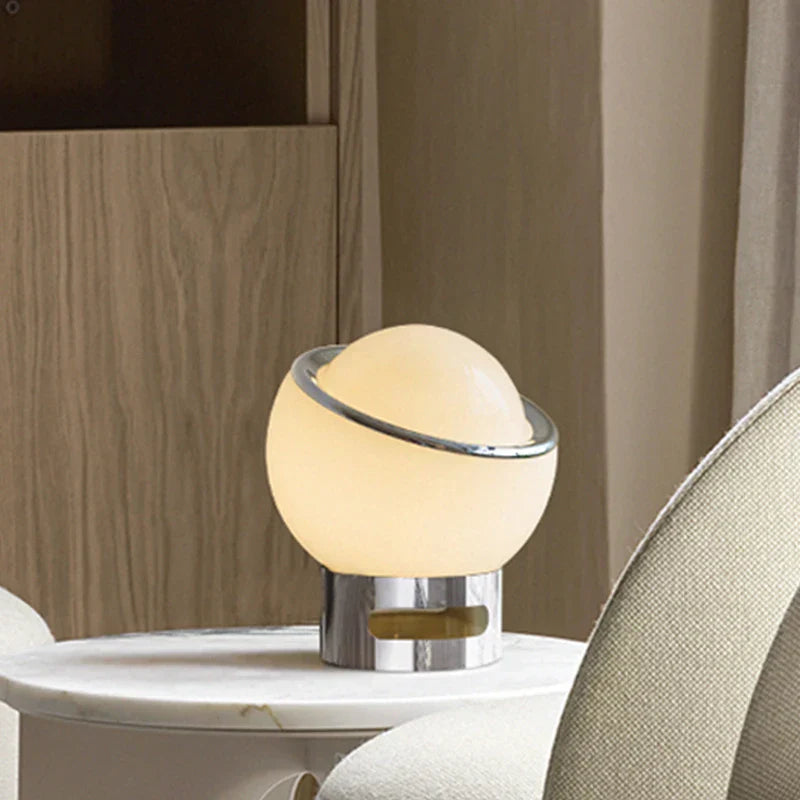 lampe en verre créative Ei de style Bauhaus en forme d'œuf au design artistique