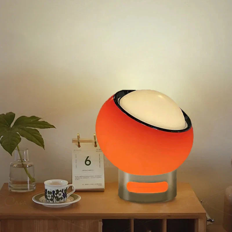 lampe en verre créative Ei de style Bauhaus en forme d'œuf au design artistique
