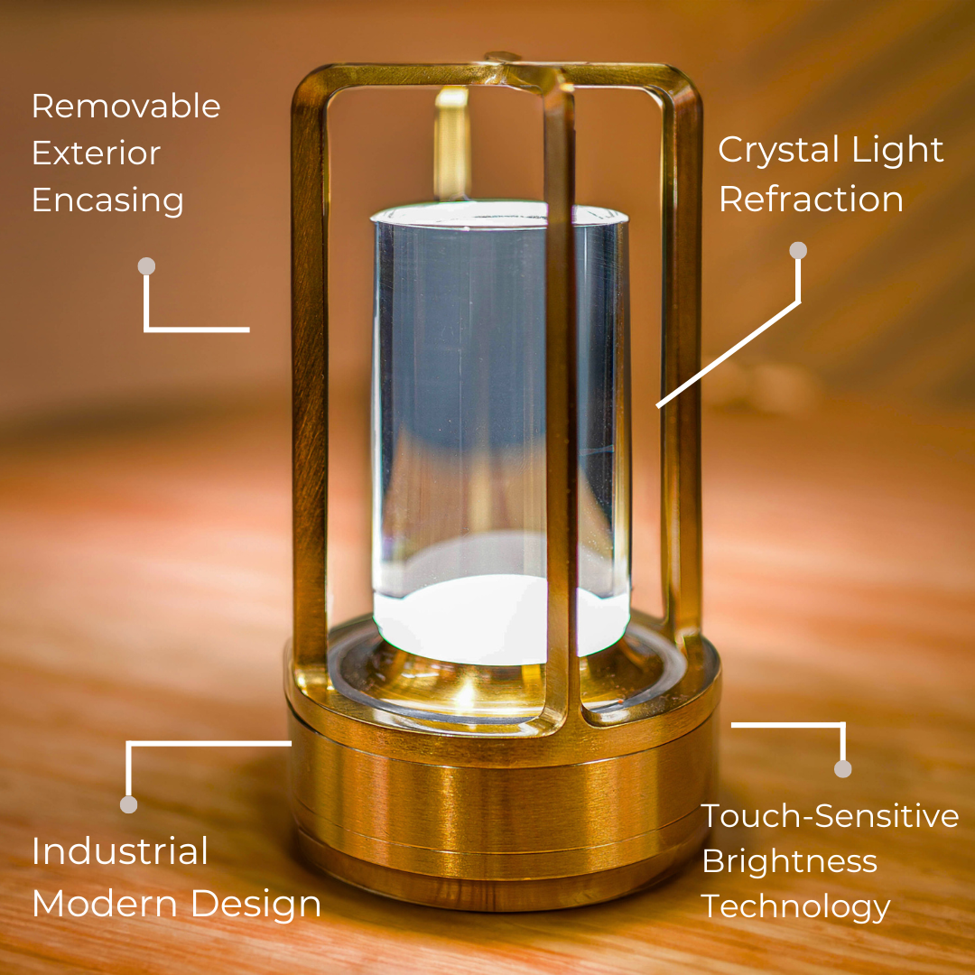 Christel | Petite lampe de table puissante